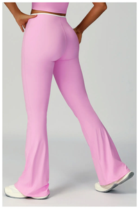 Leggings acampanados de moda para mujer 2026, para deportes y actividades al aire libre, leggings para gimnasio, diseños personalizados - Product Image 2