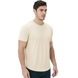 T-shirt Homme Oversize – Nouvelle Collection Décontractée en Coton Bio 100% – Style Hip Hop – Logo Personnalisé – Haute Qualité – Vente en Gros - Product Image 3