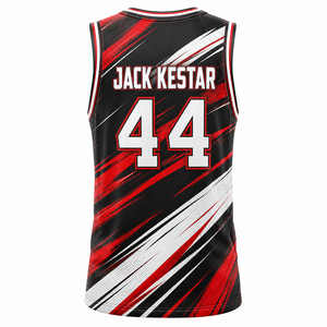 Fabricant et exportateur de maillots de basket-ball sportifs en gros, maillots de sport personnalisés, OEM, marque privée, vêtements d'équipe, sublimation - Product Image 2