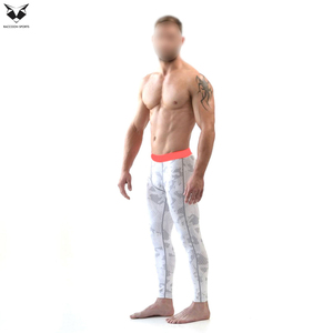Mejor Proveedor, Alta Calidad, Producto Único, Servicio OEM, Logotipo Personalizado Impreso, Leggings de Compresión Deportivos para Hombre - Product Image 4