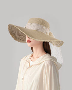 Gorras de Ciclismo para Mujer con Logotipo Personalizado, Sombrero de Pescador Formal Impermeable de Ala Ancha para Protección Solar de Verano, Viajes y Vacaciones, Venta al Por Mayor - Product Image 4