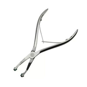 Pince à décoller les couronnes dentaires, extracteur de ponts, extracteur de dents en porcelaine, pince à bec d'oiseau, certifiée CE, réutilisable, poignée moletée en métal - Product Image 6