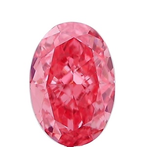 Piedra de diamante ovalada de color 0.64ct creada en laboratorio - Product Image 1