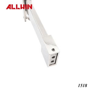 Barre de support carrée en acier inoxydable pour porte de douche en verre, pince de fixation pour verre, tige de traction pour salle de bain - Product Image 4