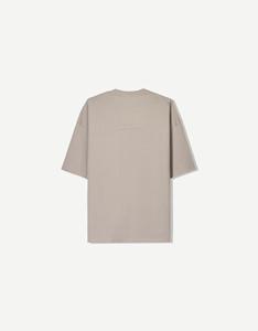 <b>Back</b> Seam Oversized Men's shirts 100% Cotton <b>Drop</b> Shoulder Boxy Fit Custom Logo Print Streetwear Tee OEM Bulk Supply - Product Image 4