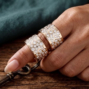 Bague de mariage unisexe sertie de diamants, or massif 10K 14K 18K, certifiée IGI, couleur DEF, clarté VS VVS, diamant rond cultivé en laboratoire, forme cigare - Product Image 3