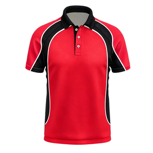 Vente directe en gros, support personnalisé, maillot de golf 100 % polyester pour polos, design par sublimation avec motif imprimé - Product Image 6