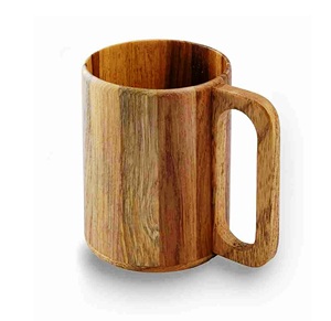 Handcrafted <b>Wooden</b> <b>Cup</b> Eco Friendly <b>Wooden</b> Solid Coffee <b>Cup</b> Mug with Insulation Handmade Unique Design Made in India - Product Image 5