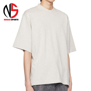 Camisetas de Lujo Personalizadas para Hombre, Estilo Urbano, Cuello Redondo, 100% Algodón, Corte Holgado, Estampadas, 2026 - Product Image 2