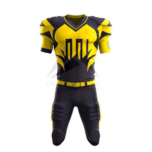 American Football Uniform Mens Custom Team Jersey And <b>Pants</b> Set Lightweight Breathable OEM Bulk Process Impex - Product Image 1