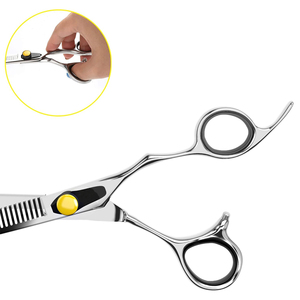 Ciseaux à effiler les cheveux professionnels pour barbier, ciseaux en acier inoxydable tranchants pour salon - Product Image 6