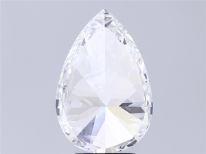 Diamant en forme de poire de 3 carats, brillant, E VS1, certifié IGI, pierre non montée, triple excellente taille, symétrie parfaite pour bijoux sur mesure - Product Image 4