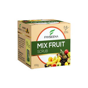 Gommage aux fruits mélangés 500g en pot crème, marque privée, exfoliant visage et corps - Product Image 1