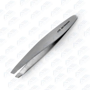 Professional Beauty Instruments Beauty Tools Eyebrow Grooming Custom Color Grip Stainless Steel Eyebrow Tweezers - Product Image 2