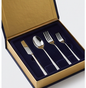 Ensemble de couverts minimalistes en acier inoxydable, finition miroir, passe au lave-vaisselle, pour mariage et repas, couteau, fourchette, cuillère - Product Image 6