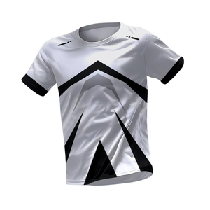 T-shirt de sport extensible pour homme, respirant, performant, pour la course à pied, la gym, l'entraînement, la remise en forme, les exercices, les vêtements de sport - Product Image 1