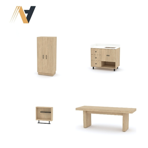 Marque d'hôtel Sonesta fabriquée de qualité supérieure-Placage standard 5 étoiles MDF-HPL/LPL-pour ensembles de chambre à coucher de l'usine du Vietnam - Product Image 4