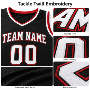 Proveedor de Uniformes Deportivos Personalizados de Baloncesto OEM ODM, con Bordado en Tela Tackle Twill, Transpirables y de Malla - Product Image 3