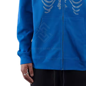Sudaderas con Capucha de Invierno para Hombre, Mezcla de Algodón de la Mejor Calidad, con Pedrería, Forro Polar de Alta Calidad, Ecológicas, Transpirables y de Corte Holgado - Product Image 6