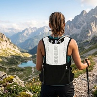 Gilet d'hydratation léger professionnel pour hommes et femmes, sac de course respirant et réfléchissant pour la course en trail, la randonnée et le cyclisme