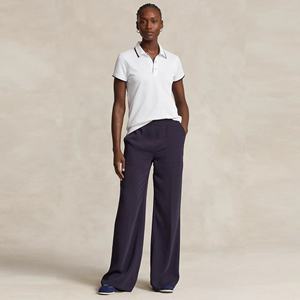 Polos deportivos atléticos ligeros para mujer, camisetas de golf de algodón de manga corta al por mayor, patrón de estampado de logotipo bordado - Product Image 5