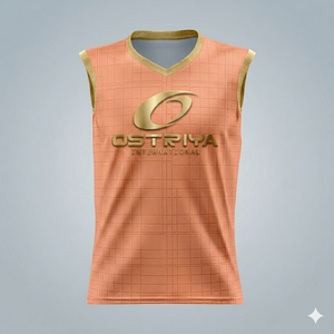 เสื้อกล้ามออกกำลังกายแบบใหม่ปี 2026 ระบายอากาศได้ดี คอวี โพลีเอสเตอร์ 100%  โลโก้ด้านหน้า คุณภาพพรีเมียม สั่งซื้อจำนวนมาก - Product Image 5