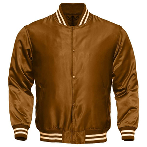 100% Wool Satin Jackets for Ladies with Leather Sleeves and Button Closure <b>Winter</b> <b>Coats</b> Made in Pakistan - Product Image 1