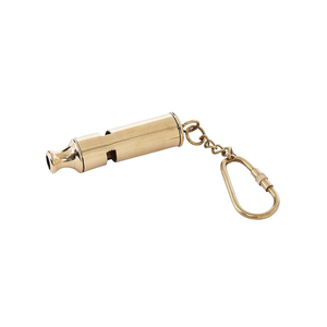 Premium Metal Emergency Whistle Keychain Loud Safety Signal Tool for Personal <b>Security</b> and Outdoor Adventure Activities - Product Image 3
