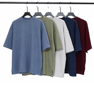 เสื้อยืดผู้ชายไซส์ใหญ่ น้ำหนัก 260 กรัม ผ้าคอตตอน 100% ย้อมเส้นด้าย พิมพ์ลายซิลค์สกรีน คุณภาพสูง ปรับแต่งได้ - Product Image 1