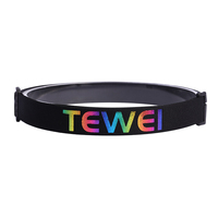 Bande Web de 25mm, vente entière, impression personnalisée, bandeau réglable, sangle élastique pour sangle de lampe frontale