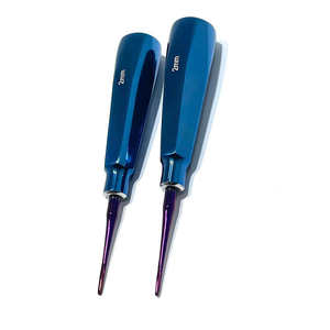 Élévateurs de Luxation Radiculaire pour Chirurgie Orale |   Élévateurs dentaires pour extraction de dents droites |   Instruments chirurgicaux manuels en acier inoxydable - Product Image 1