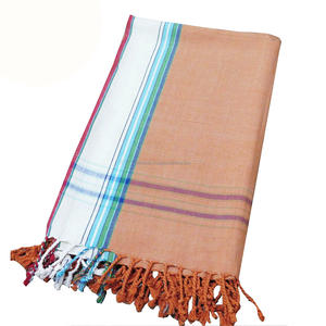 Diverses serviettes de plage Kikoy Kenyan GolfSarong Kikoy Serviettes faciles à plier Fabricants de serviettes Kikoy en Inde de haute qualité - Product Image 3