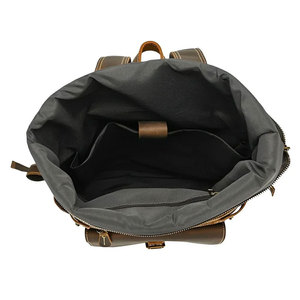 Mochilas de Cuero de Color Sólido, Última Llegada, Temporada Invierno 2026, Más Vendidas, Precio Competitivo, Mochilas de Cuero Genuino - Product Image 3