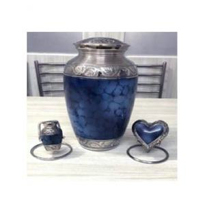 Urna de cremación de Metal más vendida, urna de cremación de cenizas funerarias de Metal para mascotas, urna de cremación con forma de lágrima, urnas de diseño de pata hechas a mano - Product Image 6