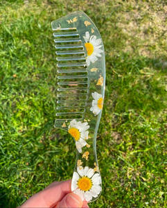 หวีเสียบผมเรซินอีพ็อกซี่เรซินทำด้วยมือสำหรับผู้หญิงผู้ชาย - Product Image 4