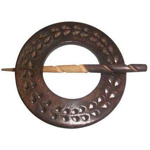 Épingle à cheveux traditionnelle en bois faite à la main, bâtonnet à cheveux naturel avec finition lisse, artisanat en bambou et en bois - Product Image 6