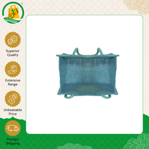 Bolsa de Compras de Yute Ecológica Reutilizable Personalizada con Asa de Cinta de Algodón, Venta al Por Mayor para Exportación - Product Image 2