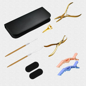 Kit de Herramientas Profesional para Extensiones de Cabello con Accesorios Completos para la Instalación y el Mantenimiento de Extensiones - Product Image 1