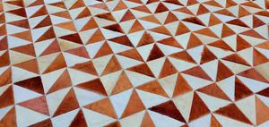 Handmade Natural Cowhide Leather <b>Carpet</b> Patchwork Rug With Hair On For Home and Office Area Rugs & Sets - Product Image 4