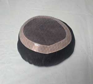 Black <b>Round</b> <b>Cushion</b> With Brown Trim Textured Surface Decorative Pillow - Product Image 5