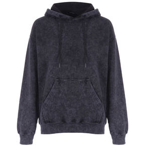 เสื้อฮู้ดดี้โอเวอร์ไซส์แบบวินเทจ ล้างสีแบบแอซิดวอช พิมพ์ลายสกรีน 2027 - Product Image 6