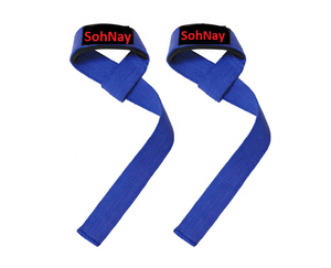 Vente en gros Logo personnalisé Couleur Coton Sangles de levage Confortable pour une utilisation en salle de sport Haltérophilie Musculation Force - Product Image 1