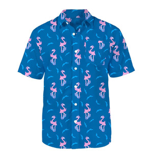 Chemise pour homme, style resort, motif banane, streetwear décontracté, imprimée OEM, boutonnée, infroissable, séchage rapide, respirante - Product Image 3