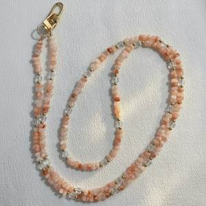 Colorful Floral Embroidery Beaded <b>Lanyard</b> <b>for</b> ID Cards <b>Keys</b> and Accessories - Product Image 1