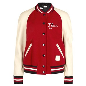 Meilleures nouvelles vestes bomber universitaires pour hommes et femmes, boutonnées, en laine, personnalisées, style baseball, coupe-vent, respirantes - Product Image 4