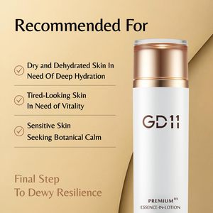 Esencia Premium GD11 en Loción 130ml, Humectante con Ceramidas para Todo Tipo de Piel, Antiarrugas, Antienvejecimiento, Cuidado de la Piel Coreano - Product Image 2