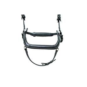 Bridon en cuir de qualité supérieure avec nezier rembourré et frontal réglable, équipement d'équitation anglais - Product Image 2