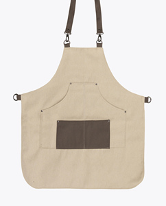 Tablier de Chef Élégant en Toile de Coton Sans Manches, Imperméable, Écologique, avec Logo Personnalisé, pour Cuisine, Outil de Travail pour Adultes, Fleuriste, Jardinage, Usine - Product Image 3