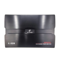 4 Kanallı Araba Amfisi Yüksek Güçlü Oto Ses Amfisi Sınıf AB Tam Aralıklı Stereo Amfi Araba Subwoofer Hoparlörü için OEM Fabrika