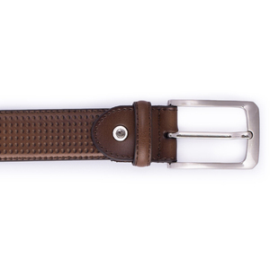 Cinturón de Cuero de Lujo para Hombre, el Más Vendido, 100% Cuero, Venta al Por Mayor, Servicio OEM - Product Image 2